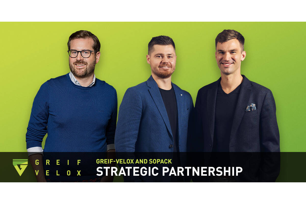 Strategische Partnerschaft von Greif-Velox und Sopack