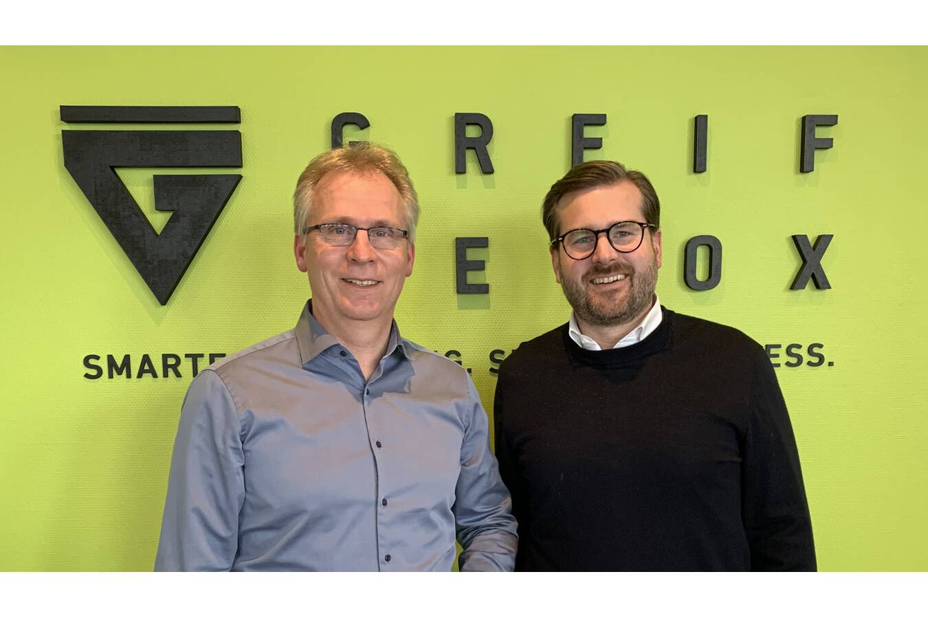 Die neue Geschäftsführung der Greif-Velox Maschinenfabrik: Thorsten Köll (l.) und Sebastian Pohl.