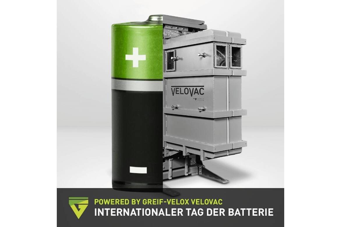  Internationaler Tag der Batterie - powered by Greif-Velox VeloVac Am 18. Februar fand auch in diesem Jahr der internationale Tag der Batterie statt.