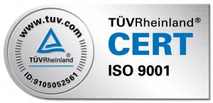 Certification to DIN EN ISO 9001:2008  