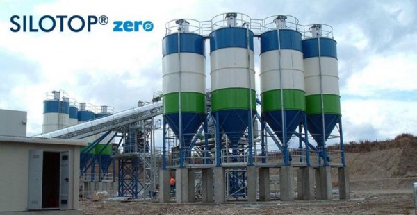 Anlage für Zementherstellung in Modena mit SILOTOP Zero Entstaubungsfiltern von WAM