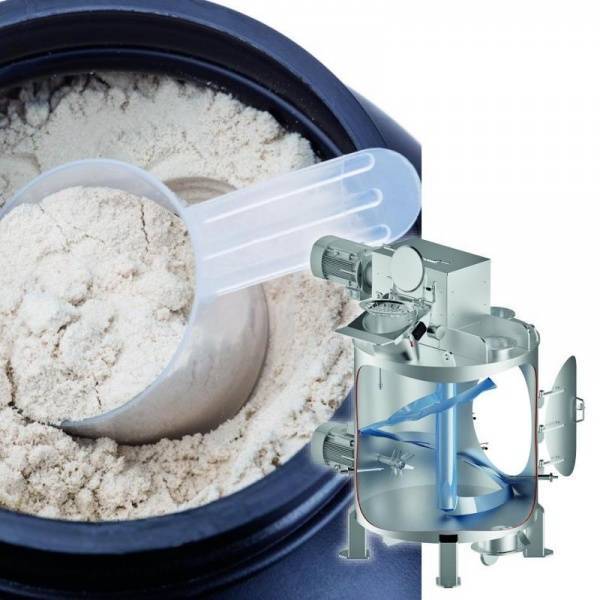 amixon® single-shaft mixer for nutritional supplements