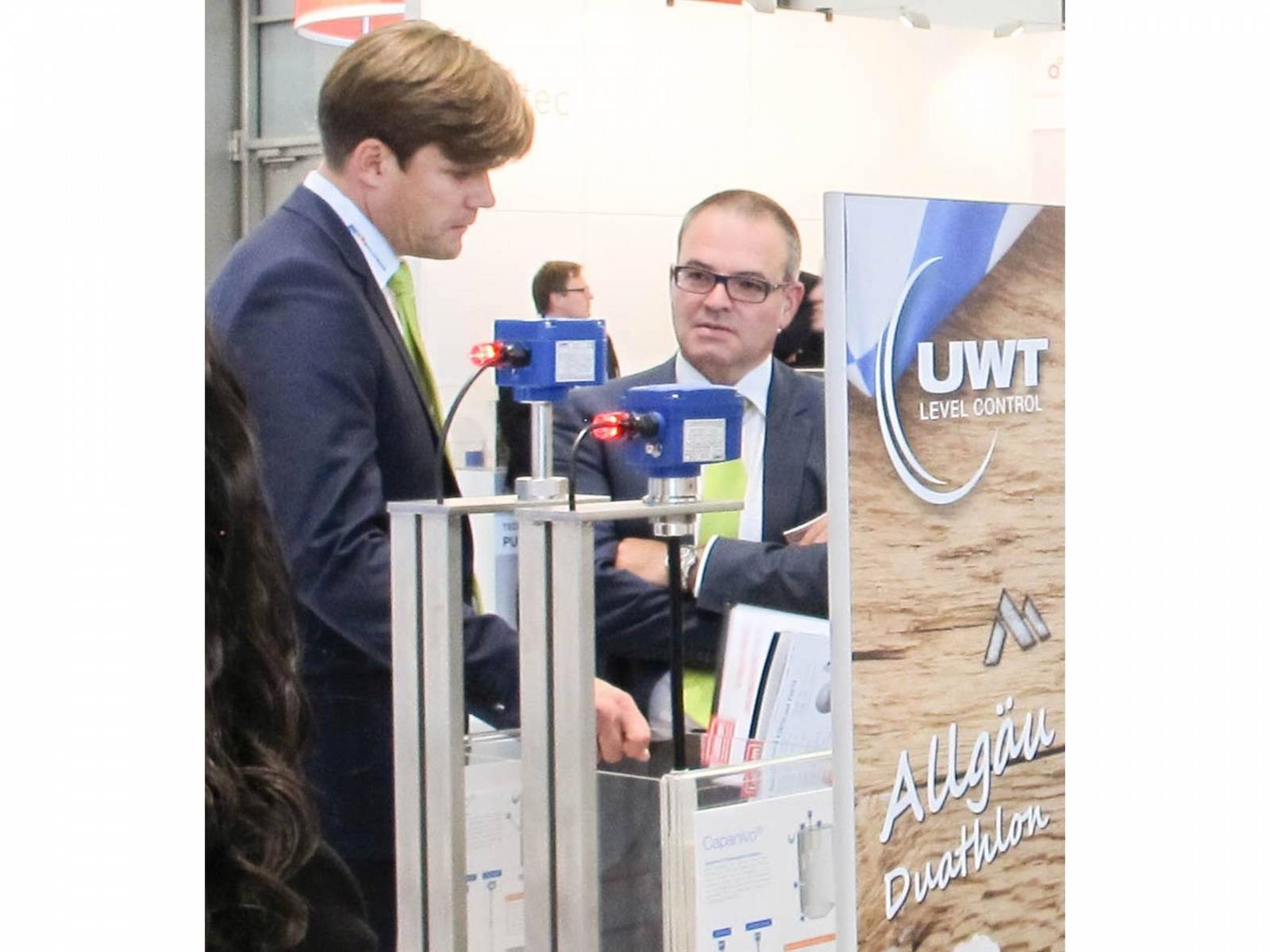 Markus Schalk and Thomas Schäfer from UWT
